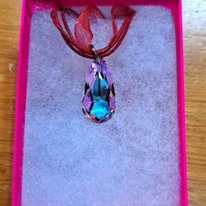 Petal Parade Crystal Marquise Necklace